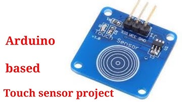 Arduino based touch sensor with buzzer LED | Arduino project Tamil | Arduino touch sensor...