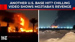 إيران ضد الولايات المتحدة: فيديو صادم يوثق تحول قاعدة فيكتوريا في بغداد إلى جحيم مستعر screenshot 3