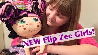 NEW Flip Zee Girls Dolls FlipZee Zuri Cat Surprise Doll – Unboxing, Review & Giveaway Announcement!