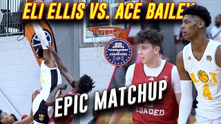 Eli Ellis GOES OFF for 35 POINTS 🔥 | Team Loaded Takes On 5 ⭐ Ace Bailey & AOT
