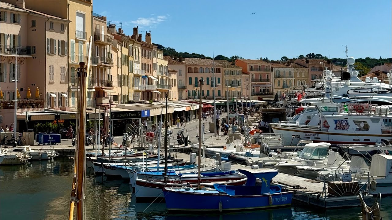 Saint Tropez in 4K 60fps september  2025 insta360 ace pro 2