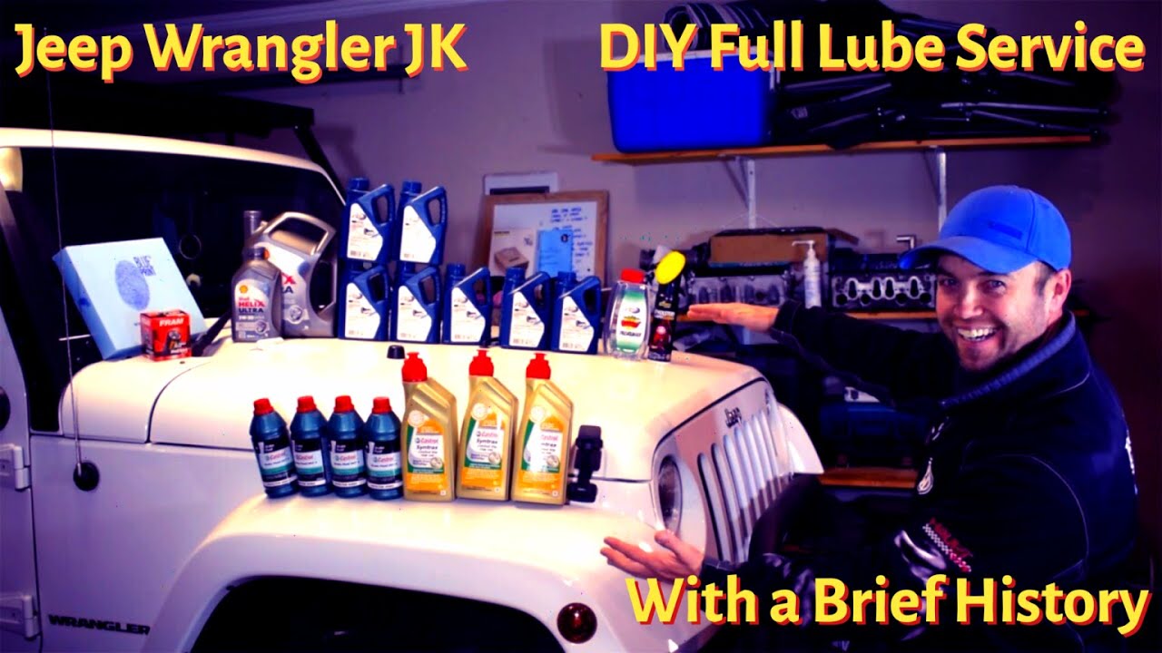 Jeep Wrangler JK DIY Full Lube Service With a Brief Vehicle History