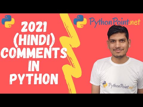 2 Comments In Python  | Learn python in Hindi | PythonPoint