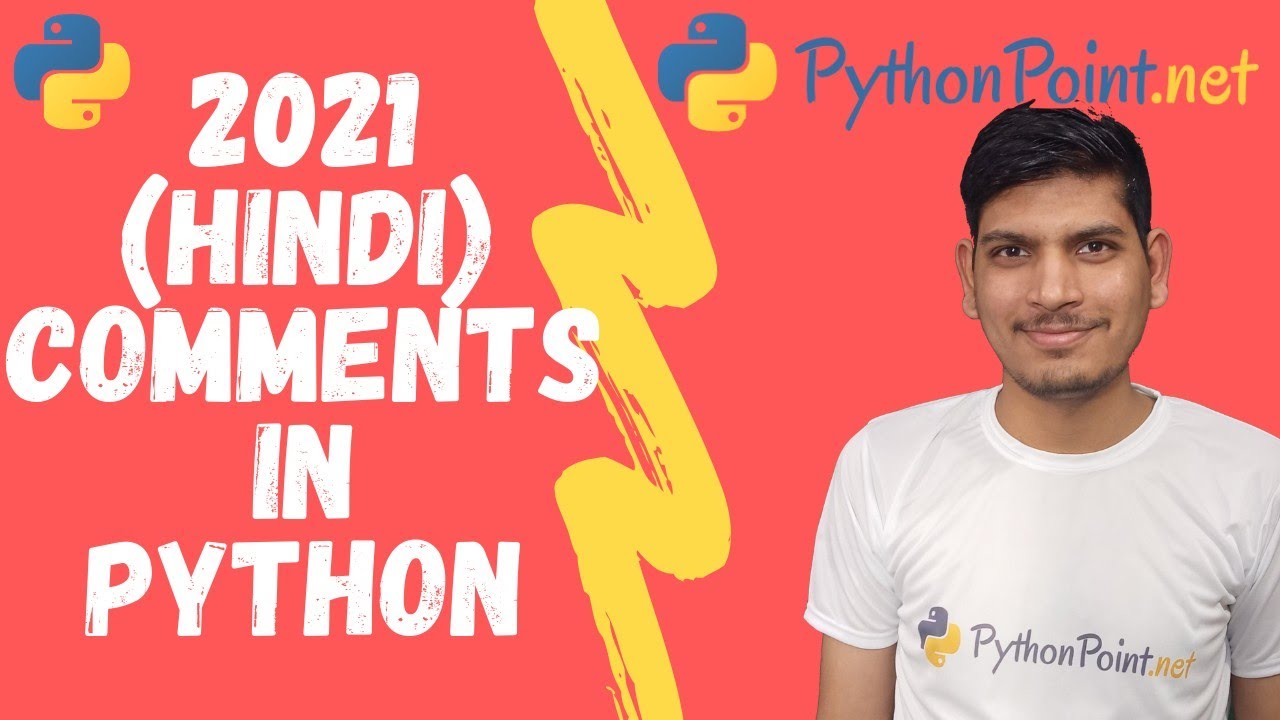 2 Comments In Python | Learn python in Hindi | PythonPoint - YouTube
