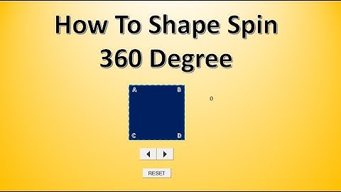 Creating Shapes Rotation Simulation Using VBA PowerPoint