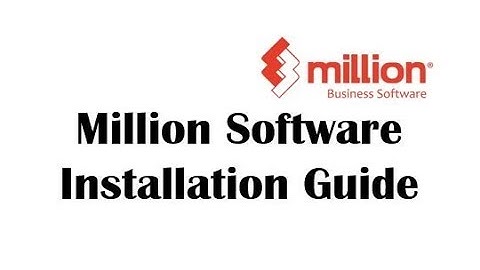 Million Software Installation Guide