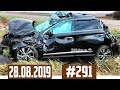 Новые записи АВАРИЙ и ДТП с видеорегистратора #291 Август 28.08.2019