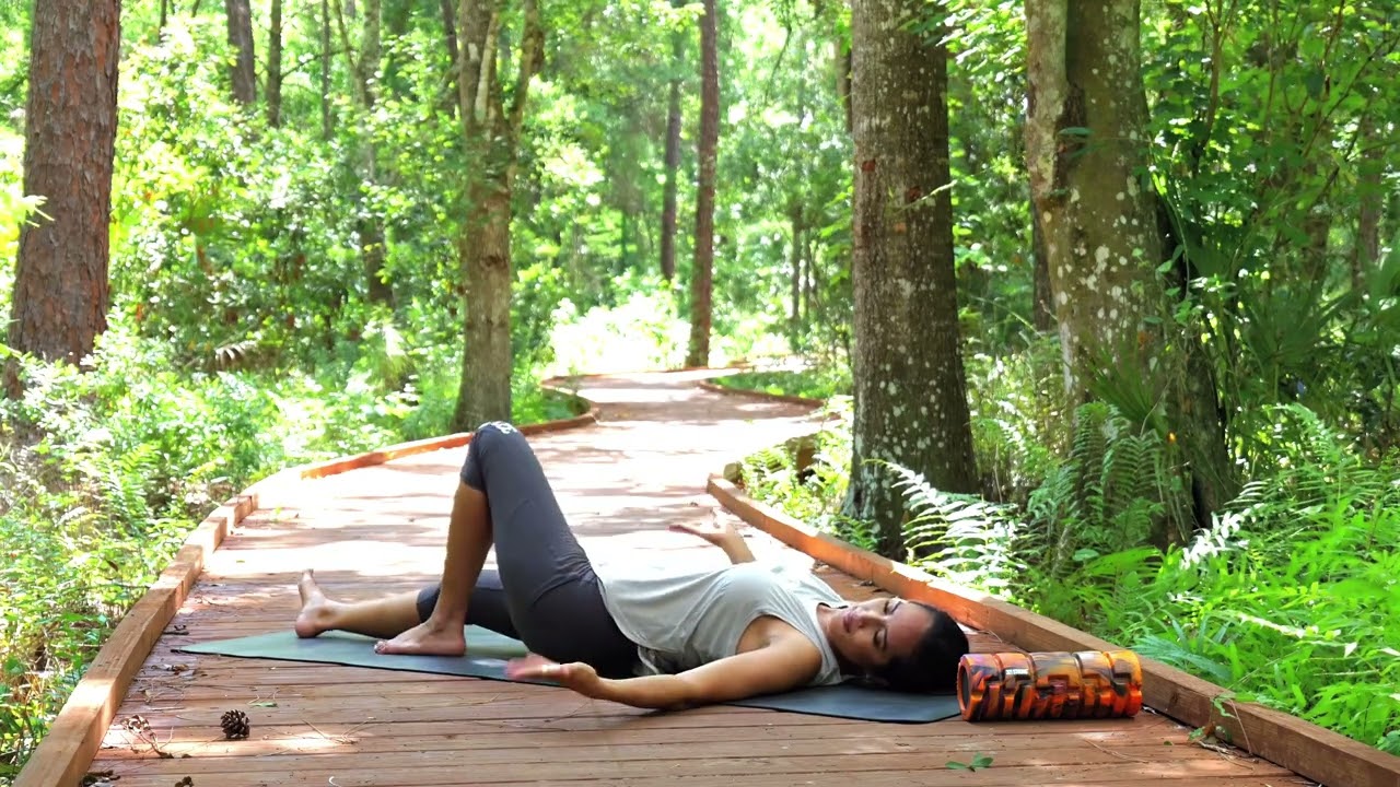 Supine Spinal Twist