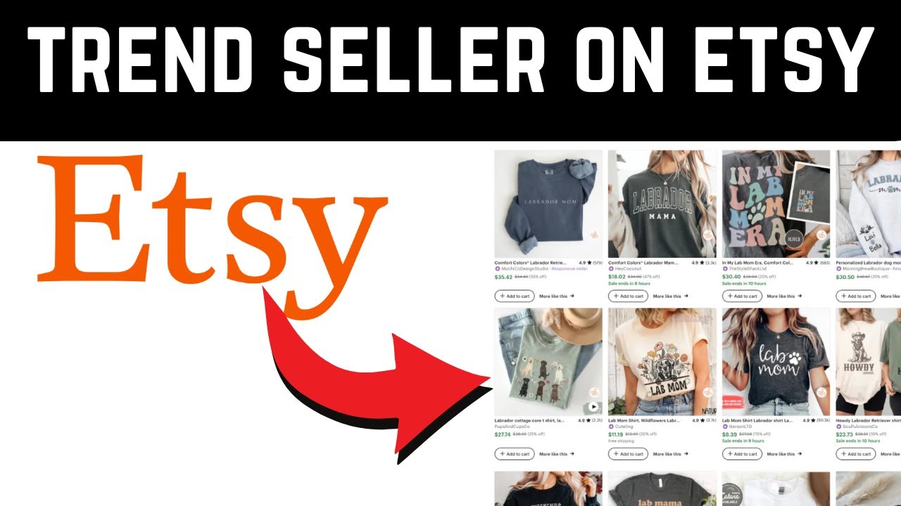 Top 5 Trending T-shirt Designs on Etsy | Trending and Profitable Niches ...