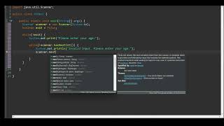 Java program that continuously asks the user to enter their age. News