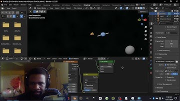Devlog 2: Nebula Clouds! Updated Skybox Texture (Blender and Godot)