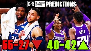 The 6 WORST Bleacher Report NBA Win Total Predictions