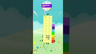 Numberblocks counting 31 to 40 | learn to count #learntocount #youtubeshorts #shorts
