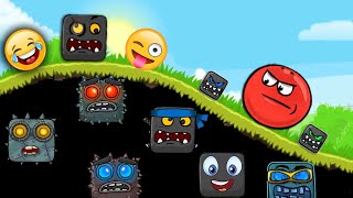 RED BALL 4 - &quot;BURRIED SUPERSPEED FUNNY&quot;Gameplay in Green Hills with Red Classic Ball