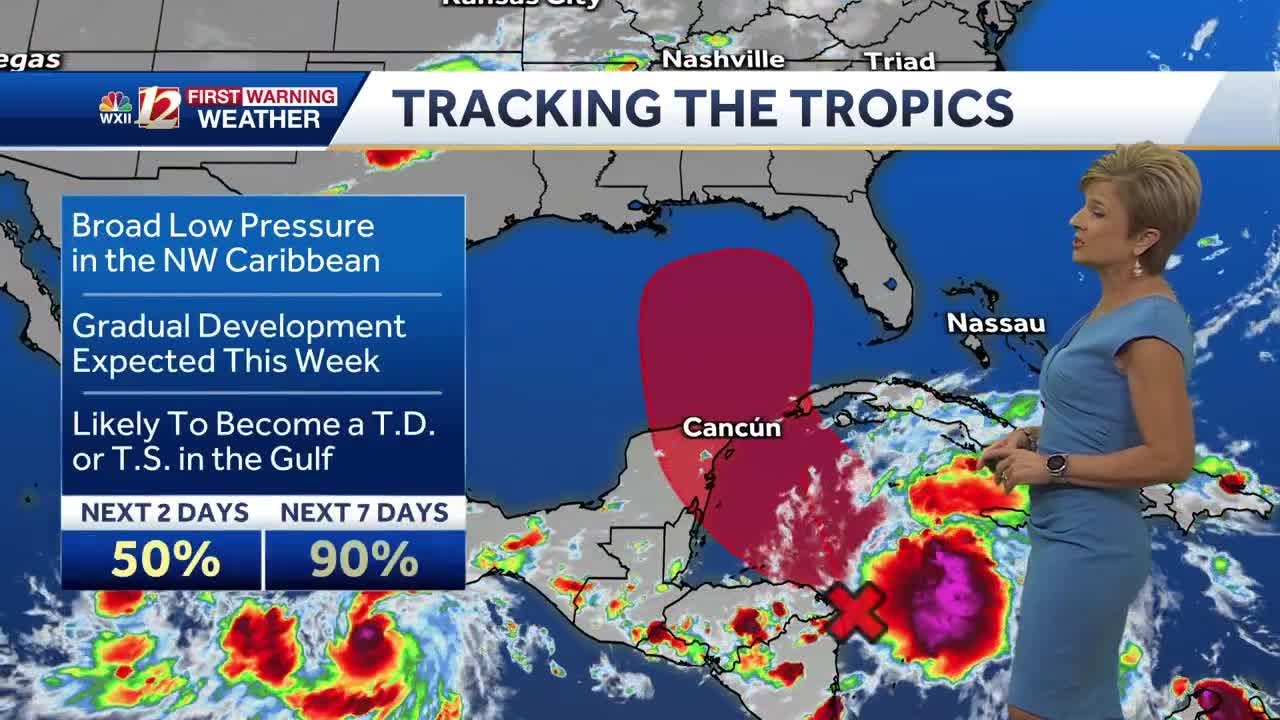 WATCH: Rain chances increase this week, tracking the tropics too - YouTube