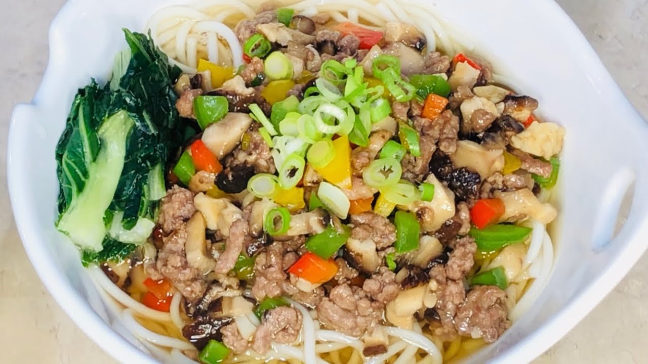 Ground Beef Ramen/Easy Recipes YouTube