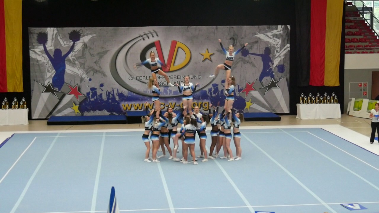 DCxM 2017 1. Platz  HCV Sapphires - Senior AllGirl Cheer