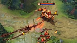 My Pudge Destroyed Bot Lane So I went Roaming And Had An Alley-Oop Connection With My Earth Spirit