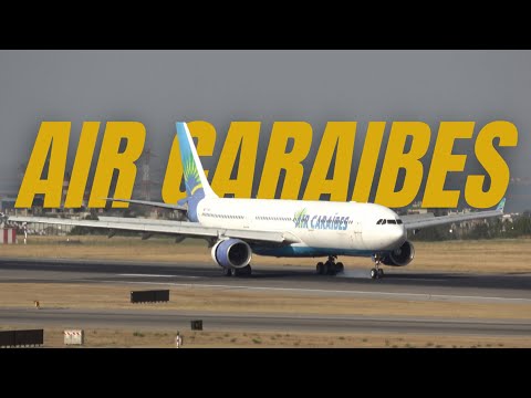 AIRBUS A330-300 AIR CARAIBES at Lisbon Airport