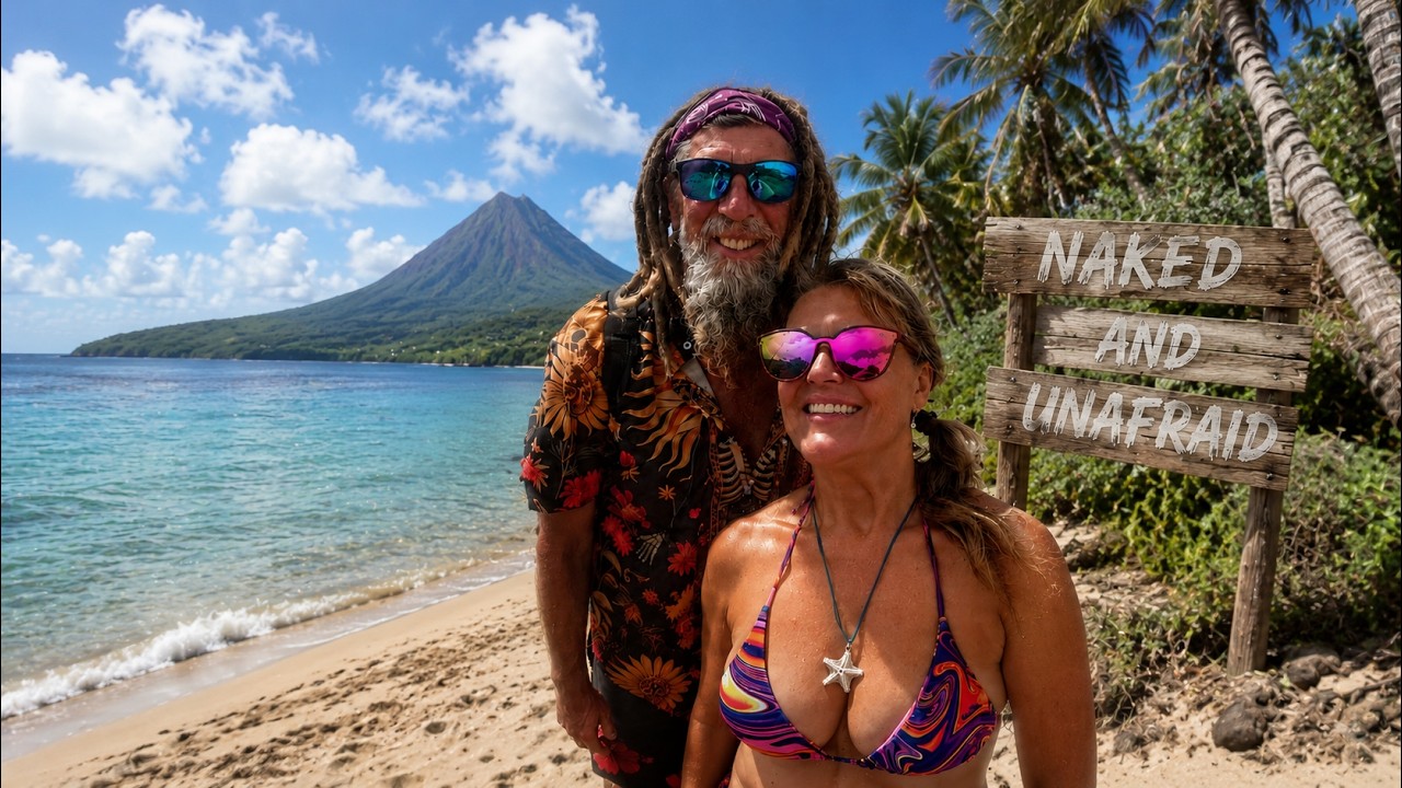 We accidentally sailed to a NAKED Beach in Martinique | Eps 83