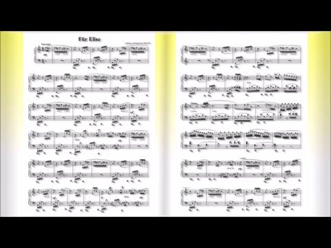Bgm クラシック 楽譜 ベートーヴェン エリーゼのために ピアノ ソロ Youtube