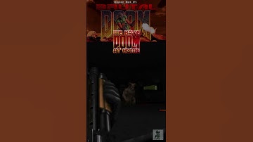 Doom 2 - We Have Doom At Home - #doom #doom2 #games #retrogaming  #doomwads #gameshorts #secrets