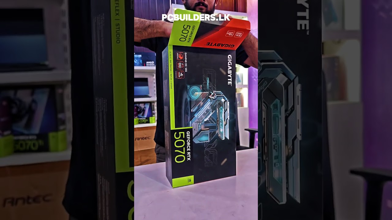 RTX 5070 Gaming Pc Build 🔥 #pcbuilderslk #5070