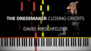 David Hirschfelder - The Dressmaker Closing Credits (Piano Tutorial / Synthesia)