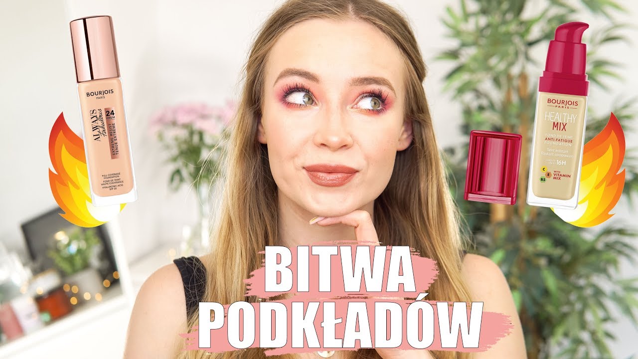 BOURJOIS HEALTHY MIX VS BOURJOIS ALWAYS FABULOUS | BITWA PODKŁADÓW