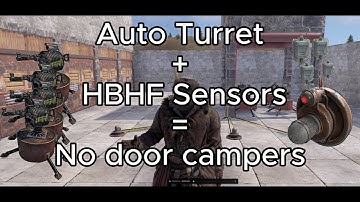 Auto Turret + HBHF x4 - Rust