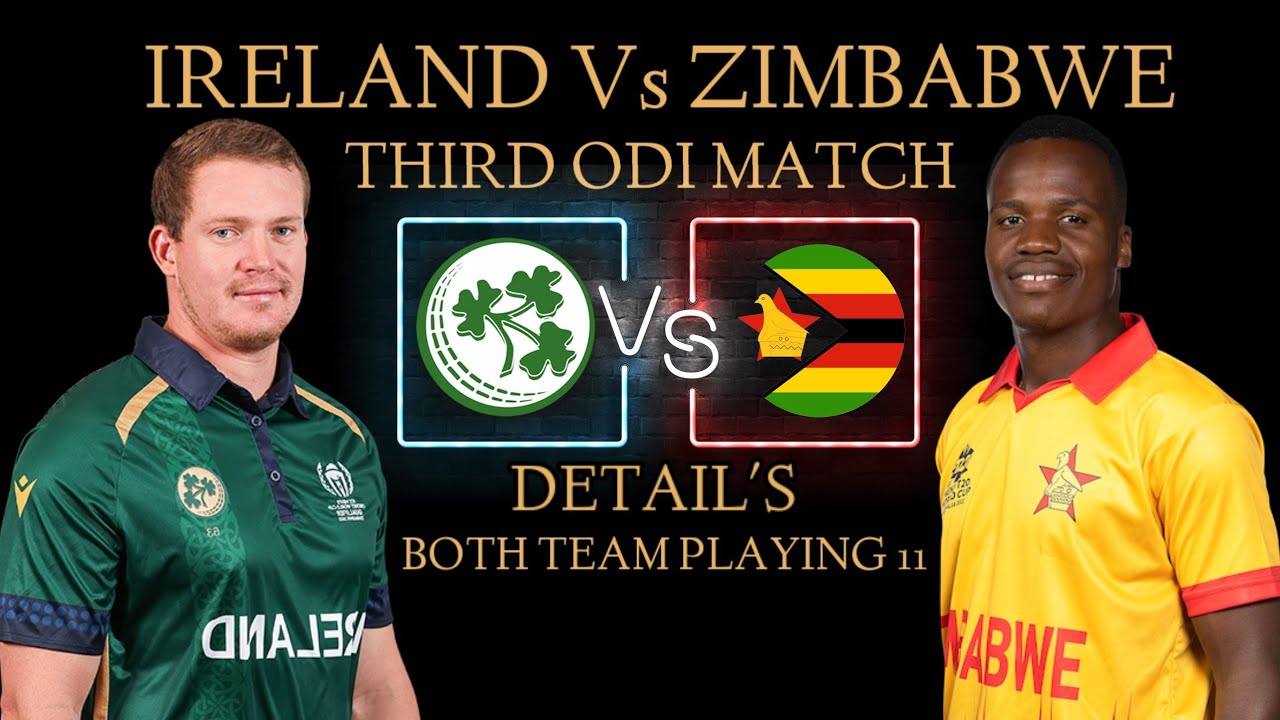 ICC ODI SERIES 2023 MATCH NO - 03 | IRELAND VS ZIMBABWE | | ZIMBABWE VS IRELAND | | IRE VS ZIM |