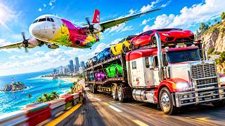 Car Transporter Plane 3D - Racing Cars Transport in Airplane - Android GamePlay screenshot 5