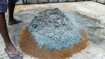 The Mixing Ratio of Cement And Sand to Build a House Wall