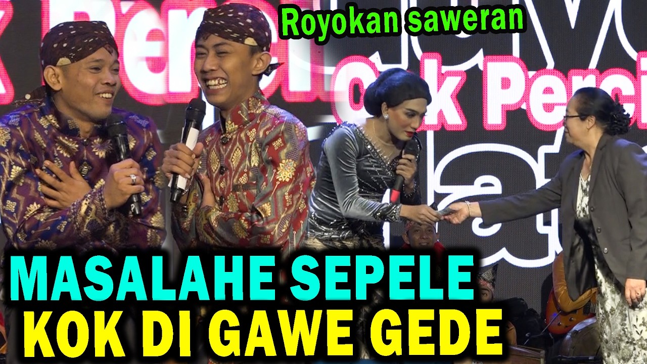 Cak Percil CS Lucu!👍!Senenge Lek Pas Oleh Saweran - Sukapura Probolinggo
