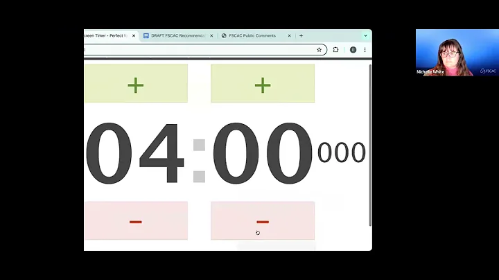 November 14 2024 Open FSCAC Meeting