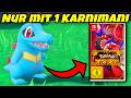 Kann man Pokemon Karmesin nur mit einem Karnimani Durchspielen ?