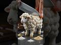 Satisfying Eid ul Adha Sheep Slicing 🐑🔪 #eidmubarak #shorts