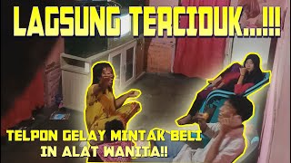 PRANK TELFONAN ALAY DI DEPAN KAKAK ENDING NYA MINTA BAHAN.??