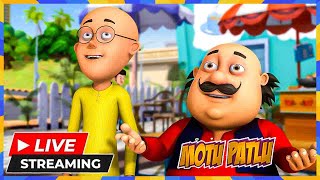 LIVE - Motu Patlu | মোটু পাতলু #motupatlu #motupatlukijodi #cartoon #motupatlufun #livestream