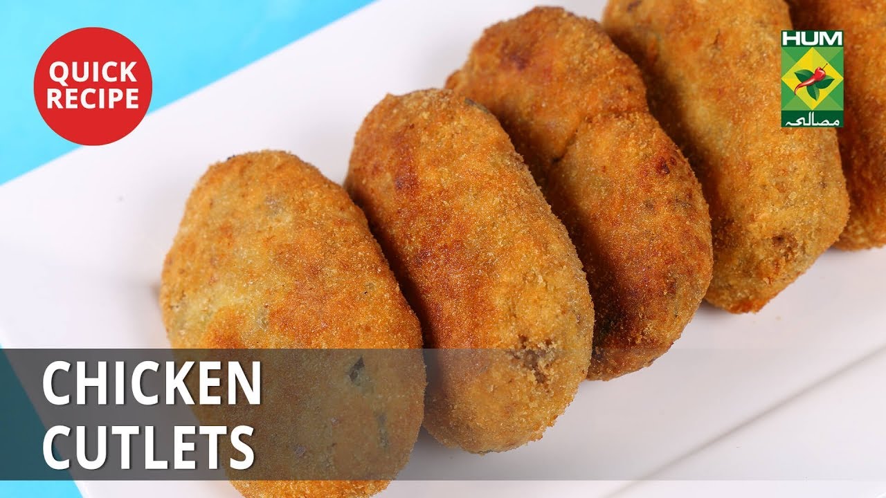 Chicken Cutlets Recipe Masala Tv