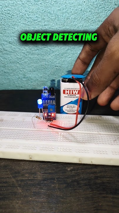 Ir sensor project/ object detecting// #shortsfeed #shorts - YouTube