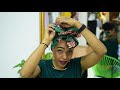 TUTORIAL TURBANTE EN FORMA DE FLOR