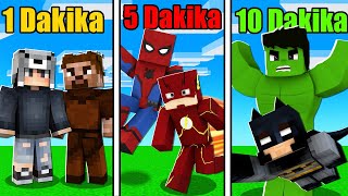 Her Daki̇ka Süper Kahraman Oluyoruz - Minecraft