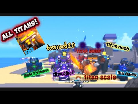 💥Every Titan VS The Strongest Boss In DUMMY DEFENSE!💥