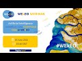 Artificial intelligence applications using copernicus data in wekeo