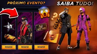 PACOTE HYPADO VOLTANDO EM BREVE, TOP CRIMINAL ANO QUE VEM MESMO? E EVENTO DE HALLOWEEN - FREE FIRE