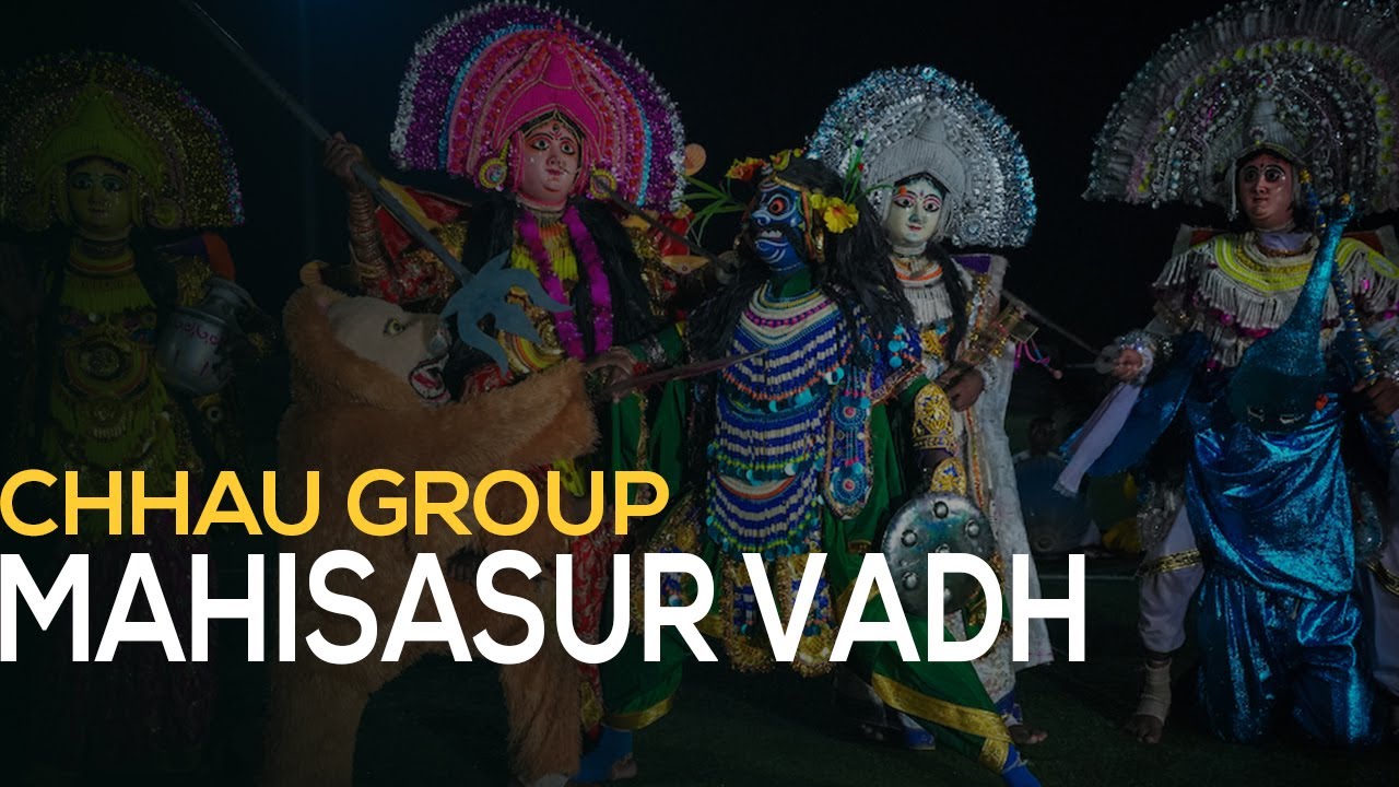 MAHISASUR VADH - Chhau Group ║ BackPack Studio™ (Season 2) ║ Indian Folk Music - Jharkhand