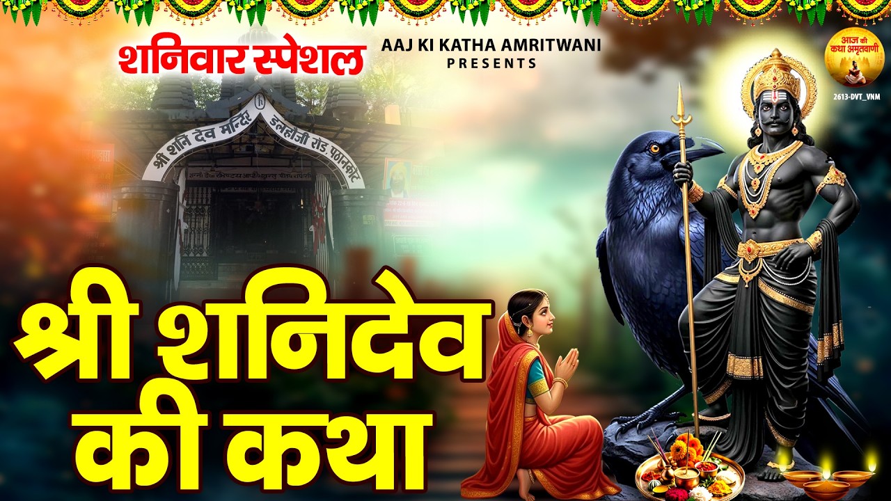 सम्पूर्ण शनिदेव की कथा | Shani Gatha | शनि गाथा Shani Dev Ki Katha | Mahima Shanidev Ki