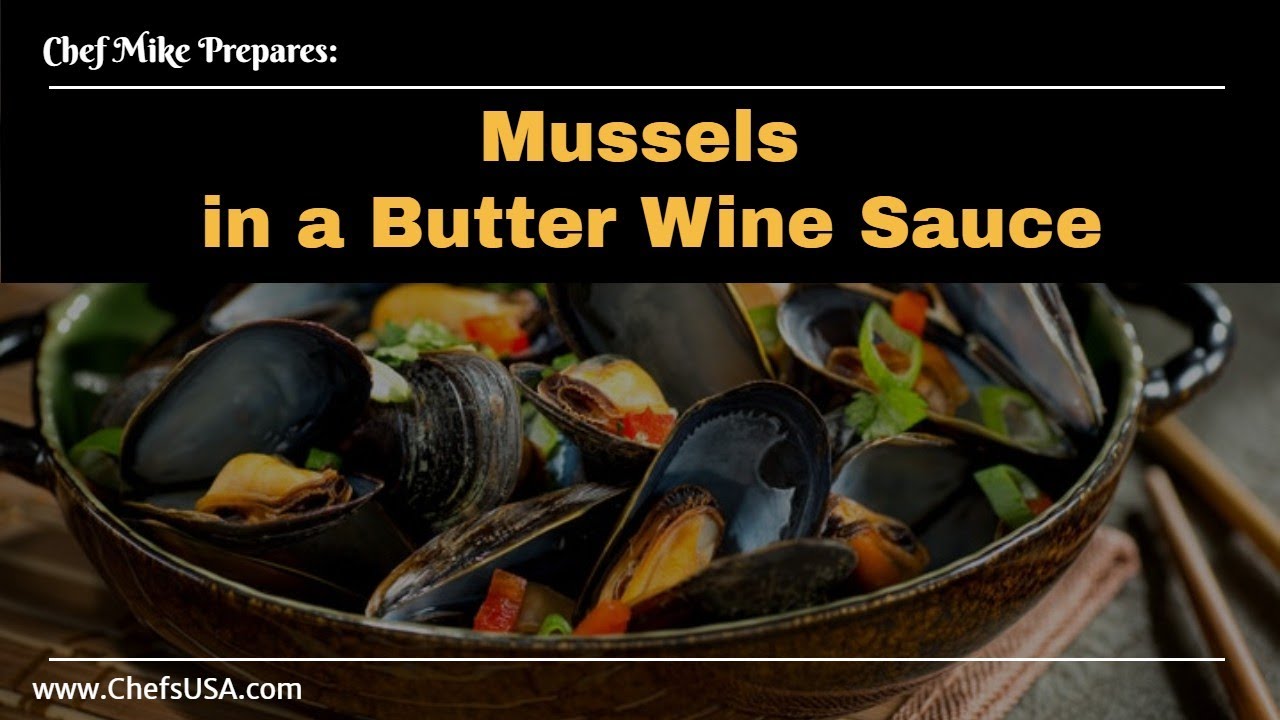 How to Cook Mussels in Wine Wine Sauce YouTube