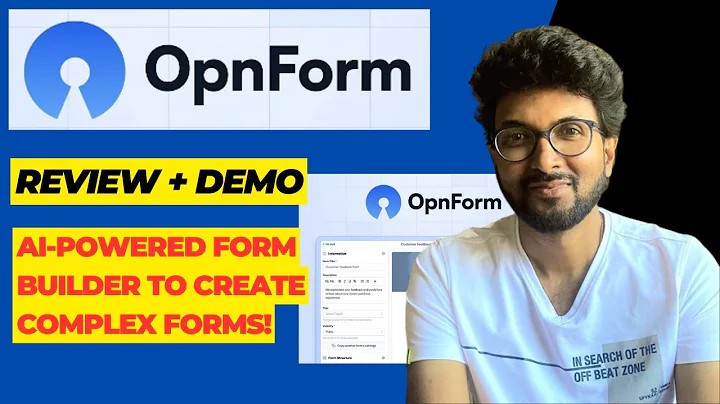 Revolutionize Form Creation with OpenForm